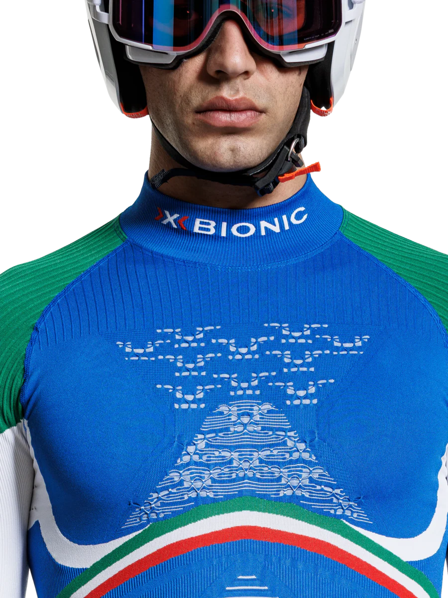 ENERGY ACCUMULATOR 4.0 PATRIOT SHIRT TURTLE NECK LG SL ITALY - Image 3